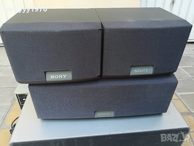 sony 3x100w//8ohm-център+тонколони-внос швеицария, снимка 10 - Тонколони - 25896713