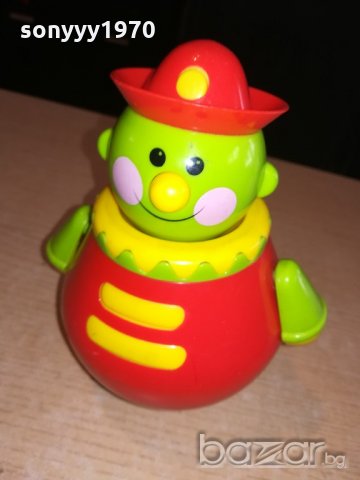 клоун с специално дъно-17х12см-внос швеицария, снимка 2 - Колекции - 21094991