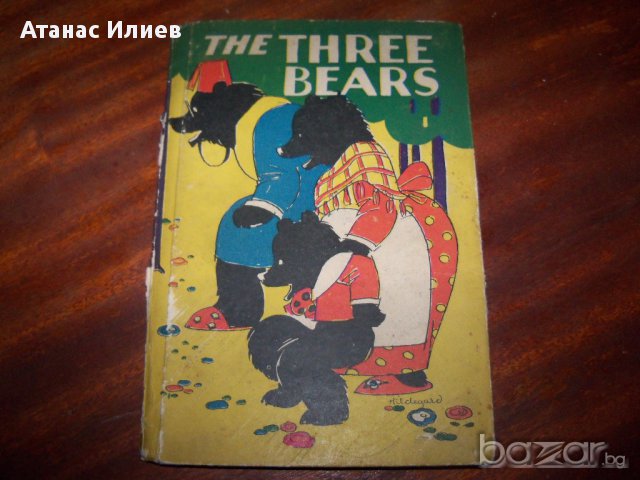  Стара детска книжка "Тhe three bears" американско издание от 1928г.