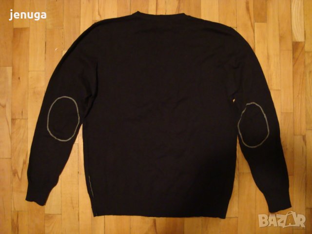 Тънък черен пуловер Zara M, снимка 2 - Блузи - 23892348