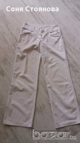 Дамски панталон бял, снимка 1 - Панталони - 18454728