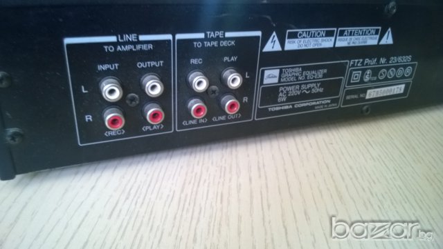 toshiba eq-e36-equalirer-made in japan-нов внос от швеицария, снимка 10 - Ресийвъри, усилватели, смесителни пултове - 7783235