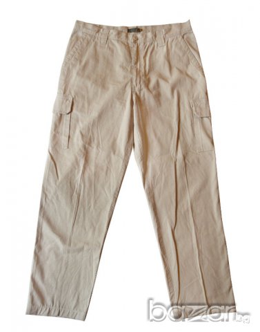Aigle мъжки карго панталон бежов размер 48 100% памук