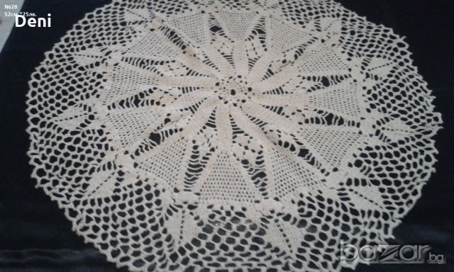 плетива на 1 кука (мильо)1а  №60, снимка 12 - Декорация за дома - 20297329