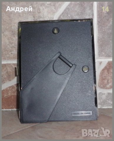 Черна метална рамка за снимки, снимка 2 - Декорация за дома - 22829730