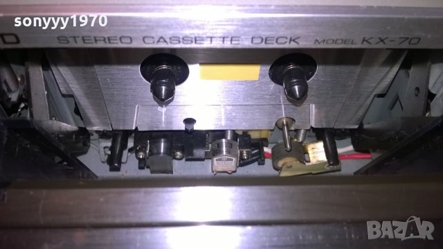 kenwood kx-70 stereo deck-made in japan-внос швеицария, снимка 6 - Декове - 22339838