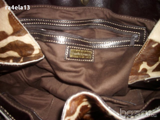 Продавам маркова дамска чанта естествена кожа, снимка 2 - Чанти - 9882668