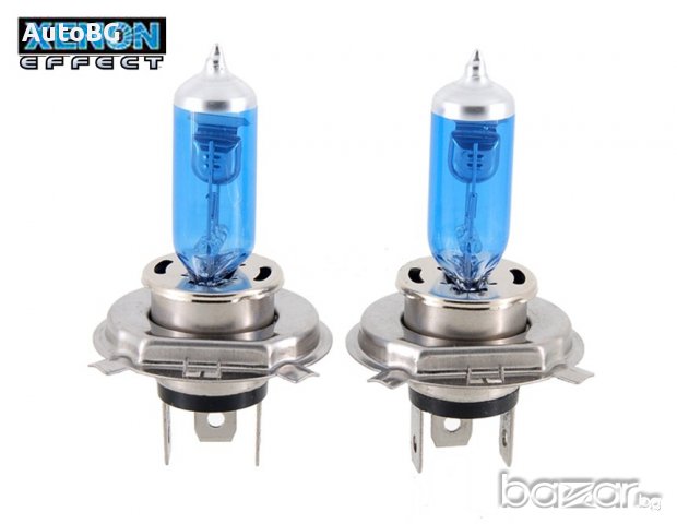 Халогенни лампи H4 Xenon Effect / 2 броя