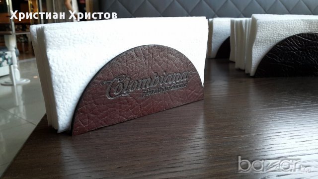 Изработка на гравирани,дървени и кожени корици за менюта,сметници, салфетници и др., снимка 8 - Други услуги - 13226050