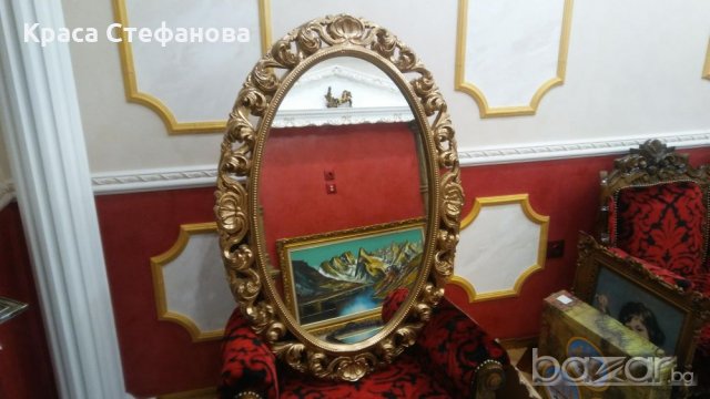 бароково огледало, снимка 1 - Декорация за дома - 20055311