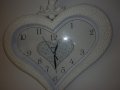 Стенен часовник във формата на сърце Baoli Clock quartz, снимка 8