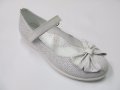 Обувки Ponki естествена кожа в бяло /31-36/, снимка 1 - Детски сандали и чехли - 17752073