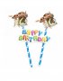 топер сламки с Принцеса Ваяна Моана Moana рожден ден happy birthday украса торта топери, снимка 1 - Други - 24338002