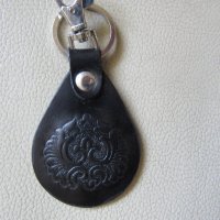  Автентичен кожен ключодържател от Монголия-серия-13, снимка 1 - Други - 21998054