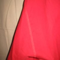 Червена блуза с копчета, памук., снимка 5 - Блузи с дълъг ръкав и пуловери - 23590770