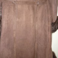 Дълъг дамски кожен кожух (палто), снимка 2 - Палта, манта - 11873393