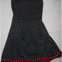 Италианска рокля на точки , снимка 6 - Рокли - 21722704