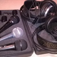 akg headphones-shure/behringer/yamaha-microphone-внос швеицария, снимка 1 - Микрофони - 22236497