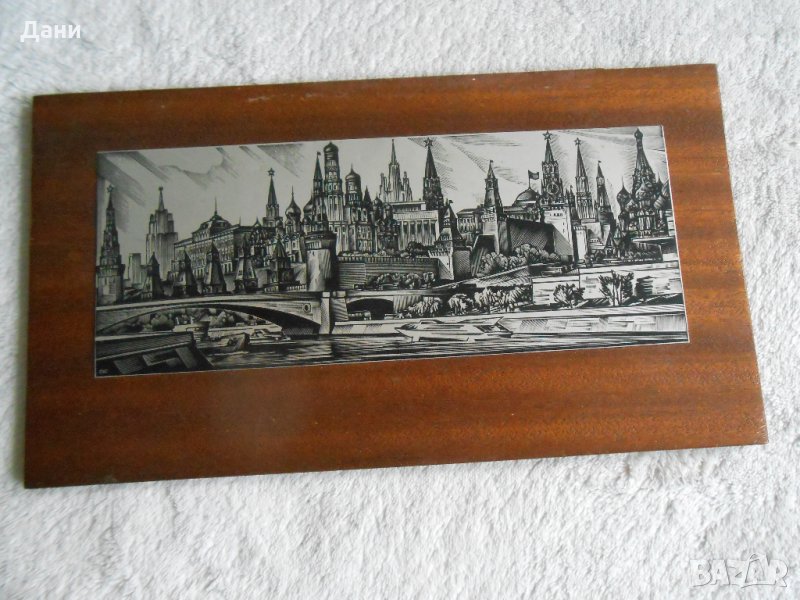 Дървено пано за стена, снимка 1