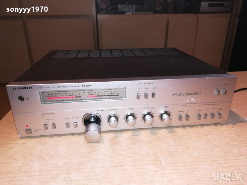 telefunken ra200-amplifier-внос швеицария, снимка 1