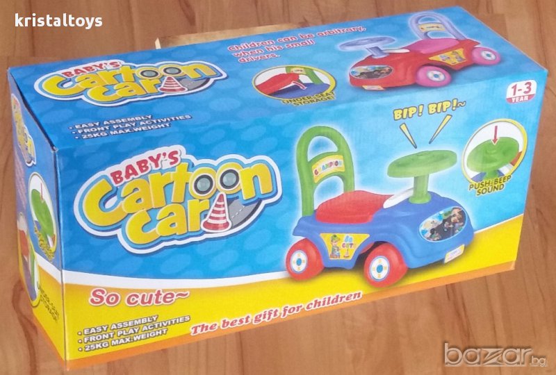 Детска кола за возене и бутане с крака 262015, снимка 1