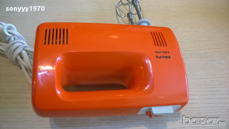 krups 3 mix 3000-немски миксер-внос швеицария, снимка 1