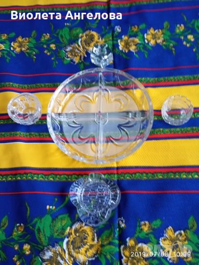 Кристален прибор, снимка 1