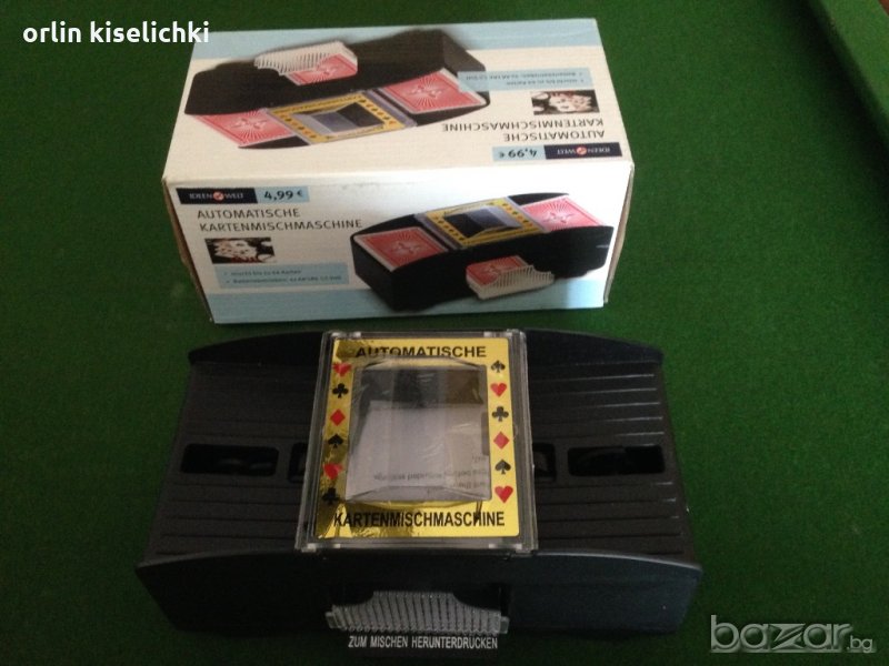 Автоматична кутия за игра на карти, снимка 1
