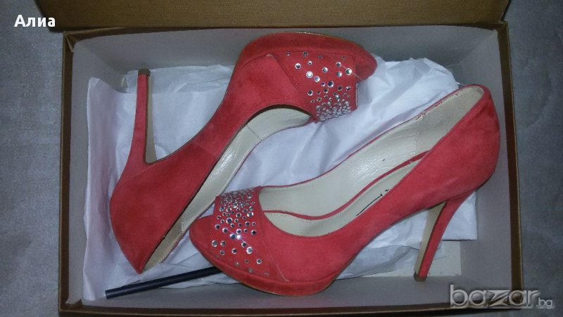 Обувки/сандали елегантни, високи марка МATILDA /стелка 25см/- италиански, снимка 1