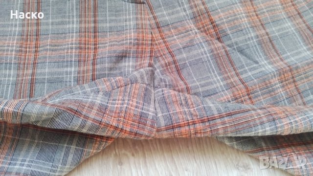 Кариран летен панталон около коляно, 3/4, снимка 7 - Панталони - 14683954