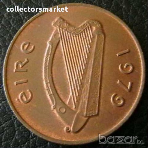 2 пенса 1979, Ирландия, снимка 2 - Нумизматика и бонистика - 13977350