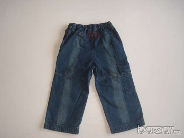 Нови дънки с любимото мече Bamse, 092 см. , снимка 2 - Бебешки дънки - 16092860