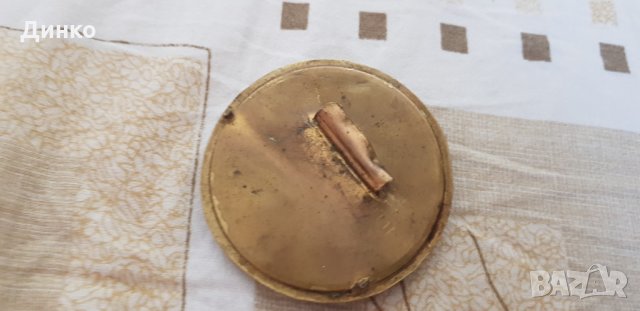 Дамска градска пафта от средата на 19век от бронз и порцелан оригинал , снимка 3 - Колекции - 22443694