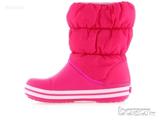 Crocs Puff Boot K Cdy Pink, снимка 5 - Детски боти и ботуши - 19814957