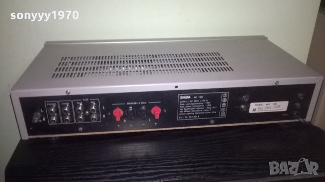 &Saba amplifier-внос швеицария, снимка 12 - Ресийвъри, усилватели, смесителни пултове - 25132843