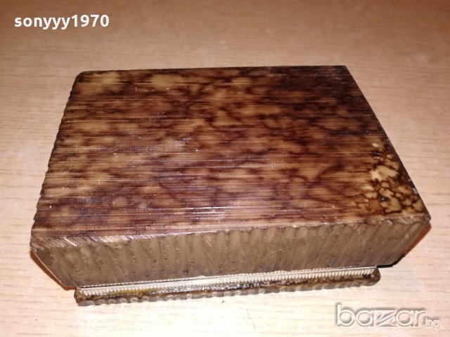 красива кутия за бижута-14х10х6см-внос швеицария, снимка 7 - Антикварни и старинни предмети - 20291385