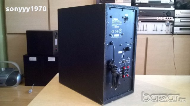 Yamaha sw-p201 powered subwoofer-39х39х20см-внос швеицария, снимка 17 - Тонколони - 17747745