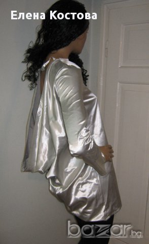 Елегантна риза с гол гръб, снимка 3 - Ризи - 10514947