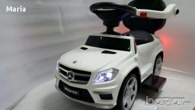 Кола за избутване Mercedes GL63, снимка 7 - Детски велосипеди, триколки и коли - 17889075