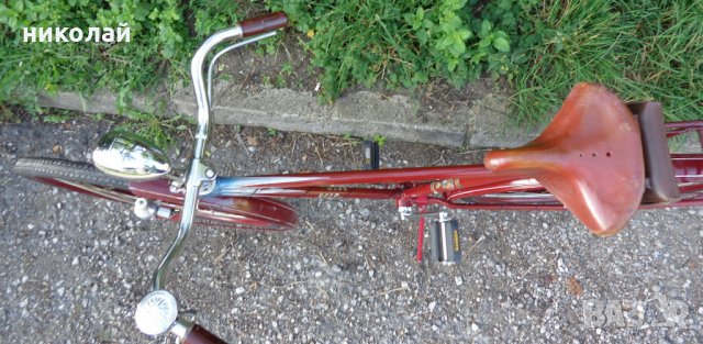 Ретро велосипед употребяван Марка Мифа 28 цола произведен 1963 год. в DDR , снимка 18 - Велосипеди - 25704568