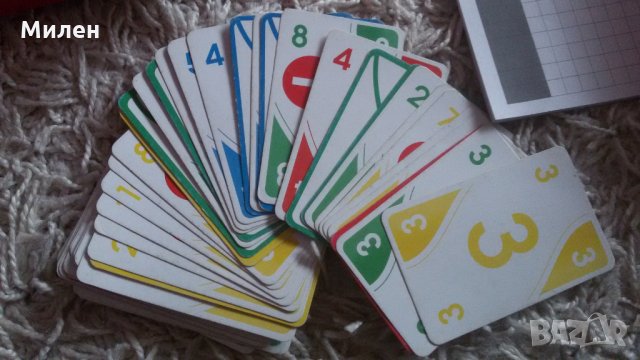 Игра с карти лудите осмици ( подобна на уно/uno ), снимка 3 - Образователни игри - 23810679