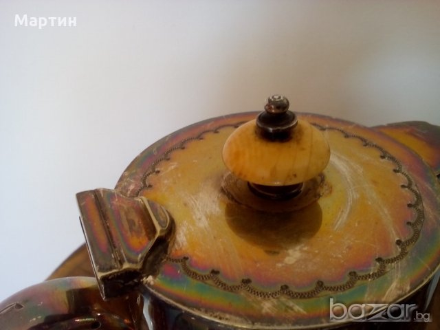 1906г. Посребрена масивна  - Кана - 1 бр. ( 777926) , снимка 5 - Други стоки за дома - 18307040