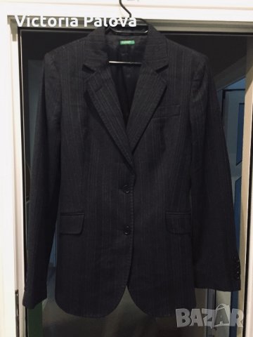 Прекрасно елегантно сако BENETTON, снимка 5 - Сака - 23658531