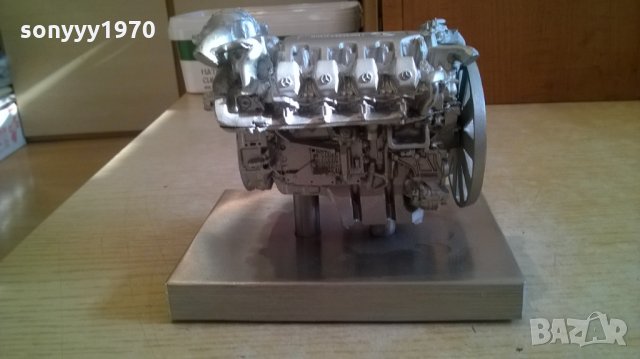 mercedes-benz-12х10х9см-агрегат/двигател-отливка-swiss, снимка 6 - Колекции - 24394657