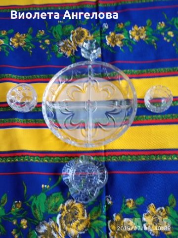 Кристален прибор, снимка 1