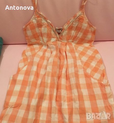 Карирана туника/ рокля Vila, снимка 1