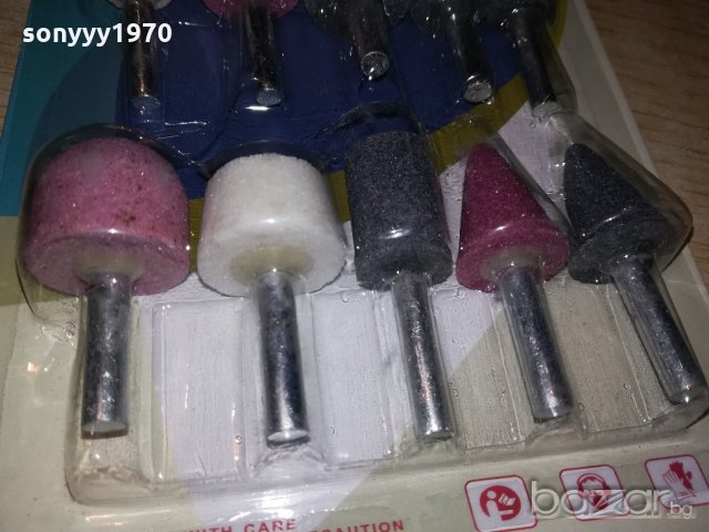 накраиници за дрелка-10бр-камък/шмиргел-нови, снимка 13 - Други инструменти - 20800818