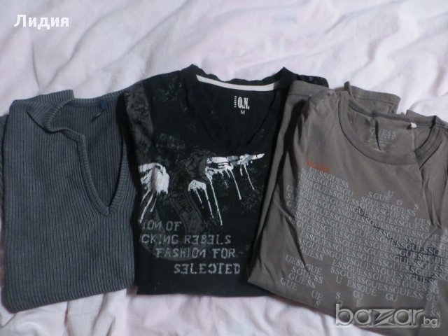 Маркови мъжки тениски с дълъг ръкав H&M, O.N., Guess в Блузи в гр.  Павликени - ID16388370 — Bazar.bg