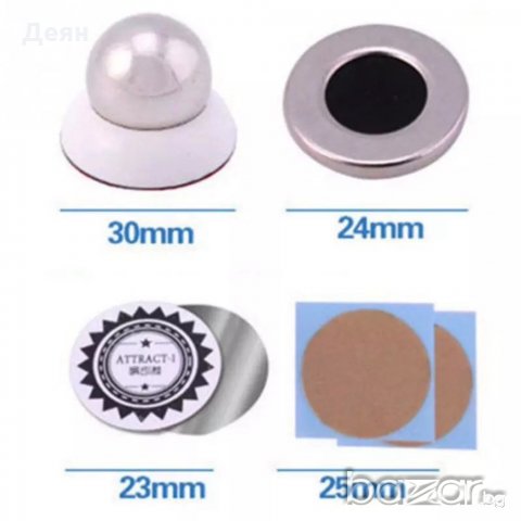 1497 Магнитна стойка за кола 360 градуса, снимка 4 - Аксесоари и консумативи - 19496816