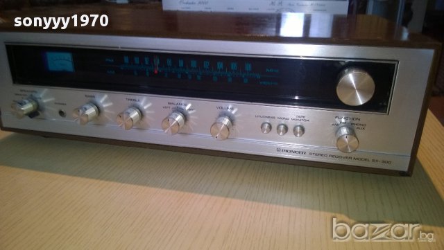 pioneer sx-300-stereo receiver-ретро колекция-нов внос от швеицария, снимка 17 - Ресийвъри, усилватели, смесителни пултове - 9146165